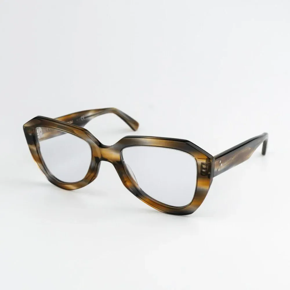 SALE! NEW Celine CL40046U 55A Coloured Havana Smoke Photochromatic Sunglasses